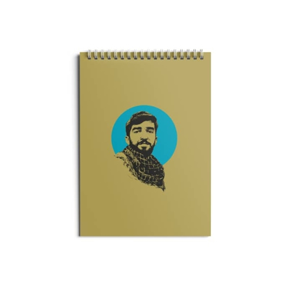 تصویر  دفتر ۸۰ برگ طرح «شهید محسن حججی»
